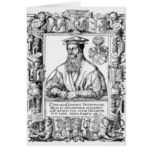 Conrad Gesner (Voorkant)