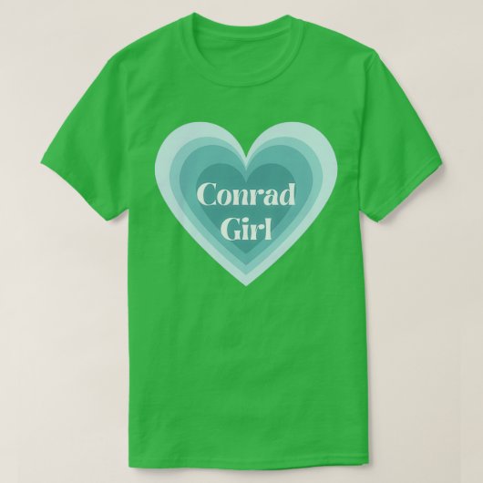 Conrad Girl De zomer dat ik werd T-shirt (Design voorkant)