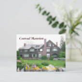 Conrad Mansion, Kalispell Montana Briefkaart (Staand voorkant)