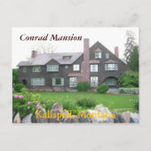 Conrad Mansion, Kalispell Montana Briefkaart (Voorkant)