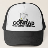 Conrad the Constitution Trucker Hat Trucker Pet (Voorkant)