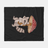 Conrad The Raccoon Classic Fleece Deken (Voorkant (Horizontaal))
