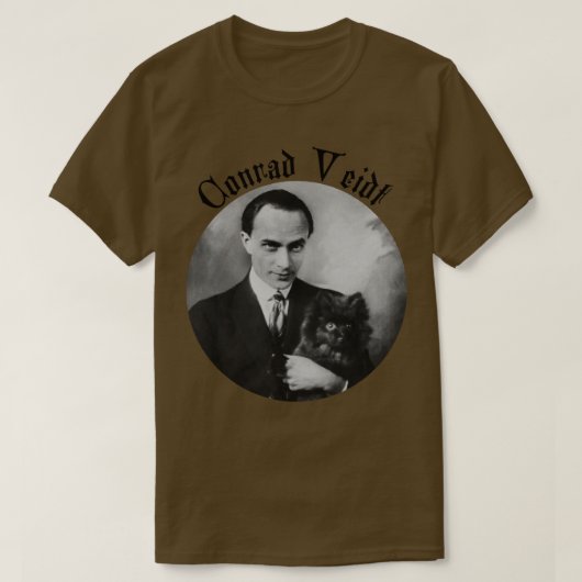 Conrad Veidt T-shirt (Design voorkant)