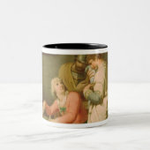 Conradin of Swabia and Friedrich of Baden Tweekleurige Koffiemok (Center)