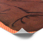 Conrad's cadeautje [grappig homo-poster] poster (Hoek)