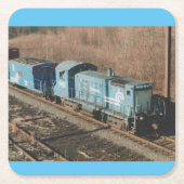conrail  9412  what's a transfer caboose.  mouse  kartonnen onderzetters (Voorkant)