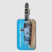 Conrail Diesel #1633 GP-15-1 en kool Bagagelabel (Voorkant (verticaal))