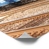 Conrail Diesel #1633 GP-15-1 en kool Poster (Hoek)