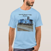 Conrail Diesel #1633 GP-15-1 en kool T-shirt (Voorkant)