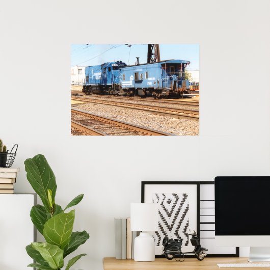 Conrail Diesel #1633 GP-15-1 Poster (Thuiskantoor)