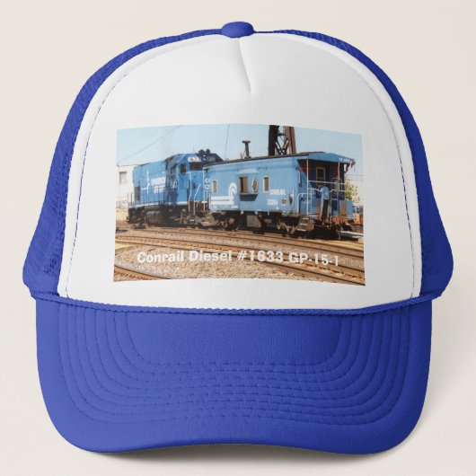 Conrail Diesel #1633 GP-15-1 Trucker Pet (Voorkant)