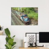 Conrail Diesel # 1644 , gebouwd door EMD in 1979 Poster (Thuiskantoor)