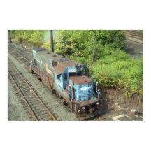 Conrail Diesel # 1644 , gebouwd door EMD in 1979