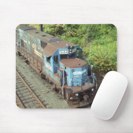 Conrail Diesel #1644 GP-15-1 Mousepad Muismat (Met muis)