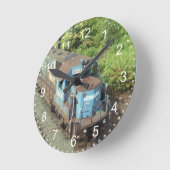 Conrail Diesel Locomotive #1644 GP-15-1 Wall Clock Ronde Klok (Hoek)