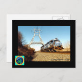 Conrail Engine 7741 op Pencoyd Penna. Briefkaart (Voorkant / Achterkant)