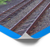 Conrail — GP38 — PRR #2943 in Blue Paint Poster (Hoek)