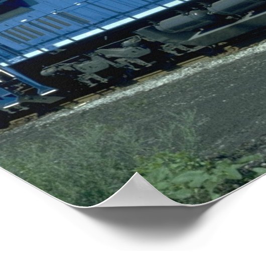 Conrail nieuwe GE widecab C40-B Poster (Hoek)