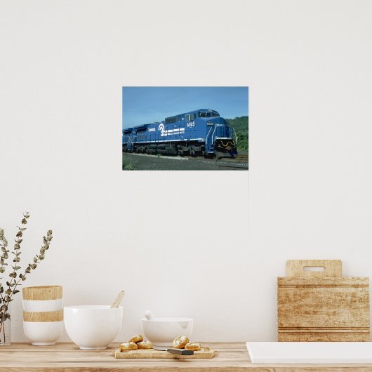 Conrail nieuwe GE widecab C40-B Poster (Keuken)