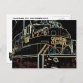 Conrail Quailty 1976 - 1999, SD-80MAC #4118 Briefkaart (Voorkant / Achterkant)