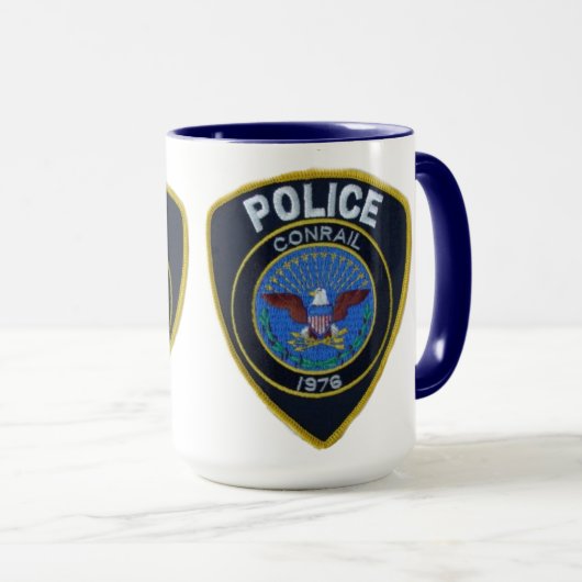 Conrail Railroad Police Patch Mok (Voorkant rechts)