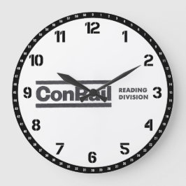 Conrail Reading Division 1976 Wall Clock Grote Klok