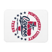 Conroe, Texas Magneet (Horizontaal)