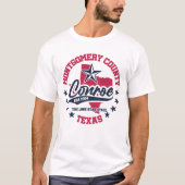 Conroe, Texas T-shirt (Voorkant)