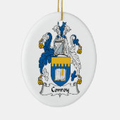 Conroy Family Crest Keramisch Ornament (Rechts)