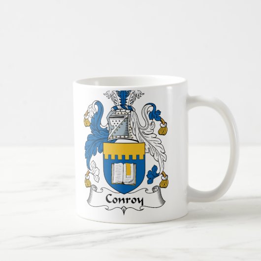 Conroy Family Crest Koffiemok (Rechts)