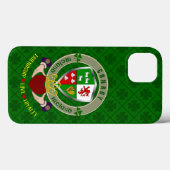 Conroy Irish Shield & Claddagh Personalized Case-Mate iPhone Case (Achterkant (horizontaal))