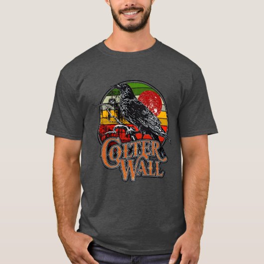 Conry Hse muur Vintage grappig T-shirt (Voorkant)