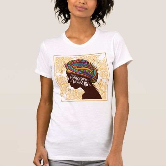 Consciencia Negra T-shirt VET & ARTISTIEK (Voorkant)