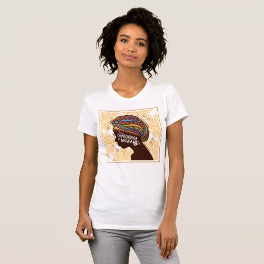 Consciencia Negra T-shirt VET & ARTISTIEK (Voorkant volledig)