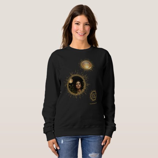 Conscious Soul On Board - Women's Sweatshirt (Voorkant volledig)