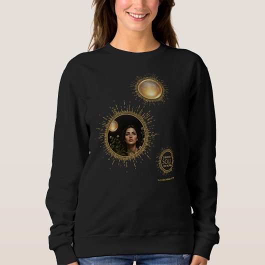 Conscious Soul On Board - Women's Sweatshirt (Voorkant)