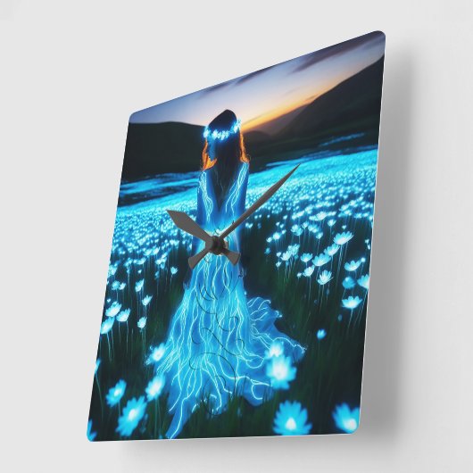 Consciousness / Conciencia Vierkante Klok (Hoek)