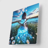 Consciousness / Conciencia Vierkante Klok (Hoek)