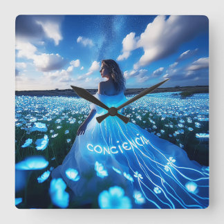 Consciousness / Conciencia Vierkante Klok