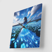 Consciousness / Conciencia Vierkante Klok (Hoek)