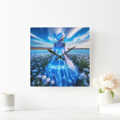 Consciousness / Conciencia Vierkante Klok (Huis)