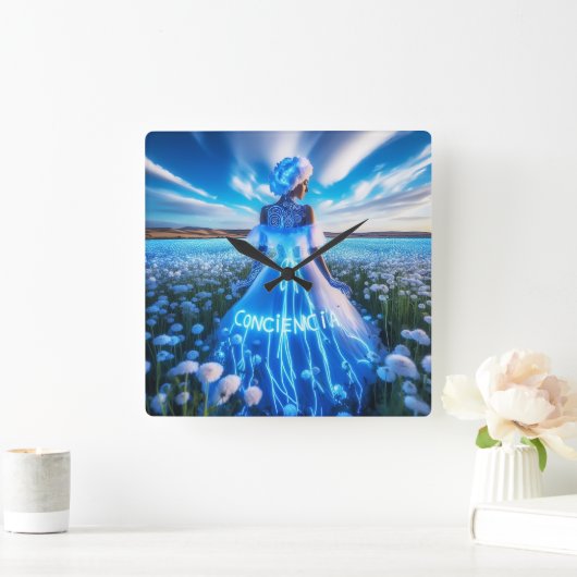 Consciousness / Conciencia Vierkante Klok (Huis)