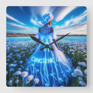 Consciousness / Conciencia Vierkante Klok