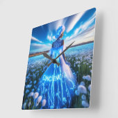 Consciousness / Conciencia Vierkante Klok (Hoek)