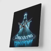 Consciousness / Conciencia Vierkante Klok (Hoek)