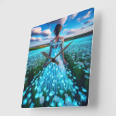 Consciousness / Conciencia  Vierkante Klok (Hoek)