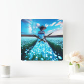 Consciousness / Conciencia Vierkante Klok (Huis)