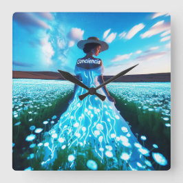 Consciousness / Conciencia Vierkante Klok