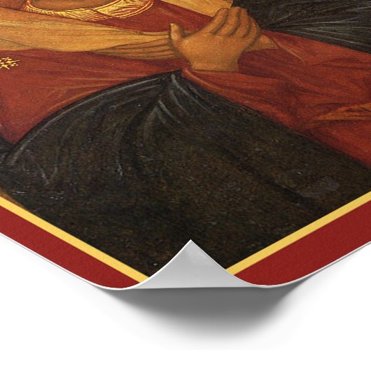 CONSECRATIE MET MARY. POSTER (Hoek)