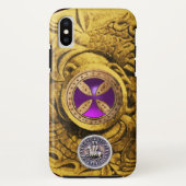 CONSECRATIESCHROSS EN SEAL VAN DE KNIGHTTEMPLAR Case-Mate iPhone CASE (Achterkant)